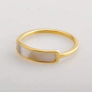 Natural Mother of Pearl Ring