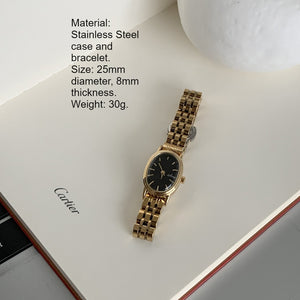 Petite Gold Steel Bracelet Watch PDW021 - view 6