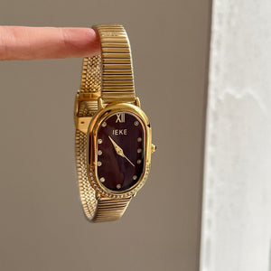 Elliptical Crystal Border Watch Stainless Steel PDW022 - view 2