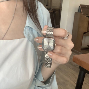 Square Steel Strap Quartz Watch PDW018 - view 2