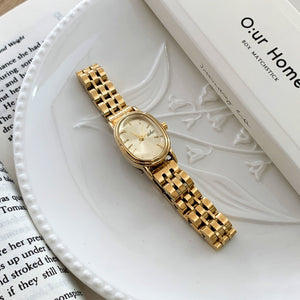 Petite Gold Steel Bracelet Watch PDW021 - view 2