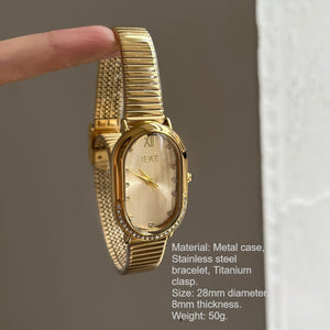 Elliptical Crystal Border Watch Stainless Steel PDW022 - view 3