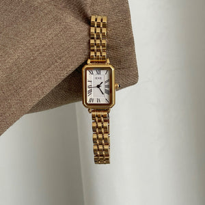 French Roman Numeral Steel Bracelet Watch PDW025 - view 2