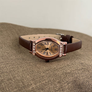 Minimalist Diamond-Cut Glass Square Watch PDW015 - view 8