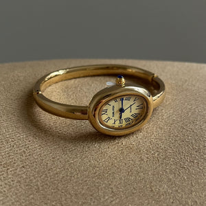 Roman Numeral Oval Watch Titanium Bracelet PDW008 - view 2