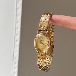 Retro Oval Dial Steel Bracelet Watch PDW012 - view 7