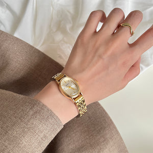Retro Oval Dial Steel Bracelet Watch PDW012 - view 5