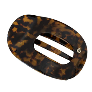 Acetate Oval Cutout French Barrette Hair Clip haire004 - view 2