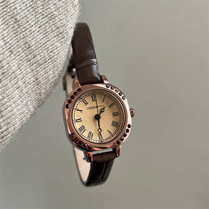 Minimalist Diamond-Cut Glass Square Watch PDW015 - view 9