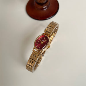 Retro Oval Dial Steel Bracelet Watch PDW012 - view 6