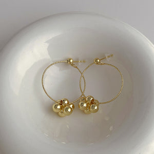 Oversized Gold & Silver Hoop Earrings
