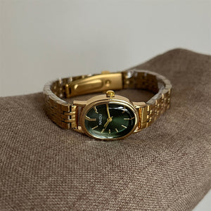 Retro Oval Dial Steel Bracelet Watch PDW012 - view 2