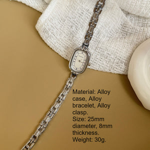 Elliptical Bangle Watch Alloy Bracelet Quartz PDW014 - view 6