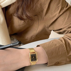 Wheat Chain Bracelet Watch Quartz Rectangular Dial PDW023 - view 6
