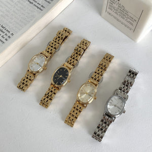 Petite Gold Steel Bracelet Watch PDW021