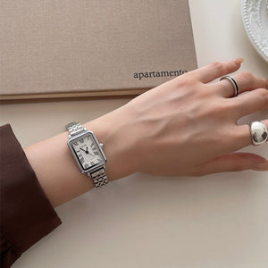 French Roman Numeral Steel Bracelet Watch PDW025 - view 4
