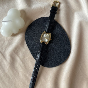 French Style Tonic Case Watch Genuine Leather PDW037 - view 5