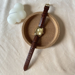 French Style Tonic Case Watch Genuine Leather PDW037 - view 7