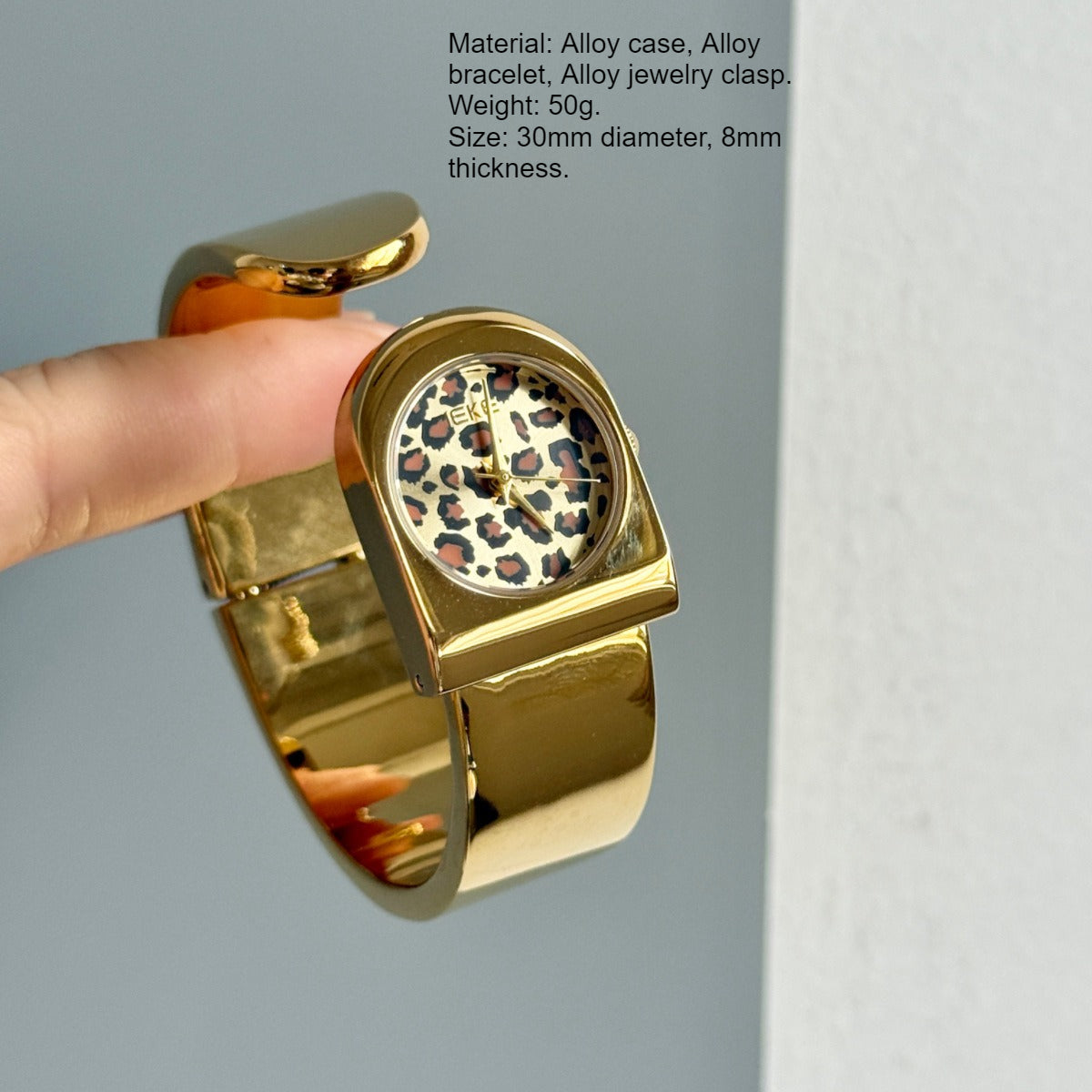 Minimalist Retro “Clock Dial” Bangle Watch PDW041 - view 8