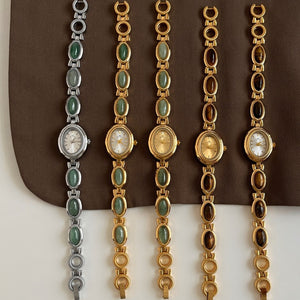 Jade Elliptical Bracelet Watch PDW006 - view 6