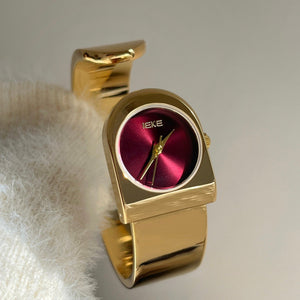 Minimalist Retro “Clock Dial” Bangle Watch PDW041 - view 6