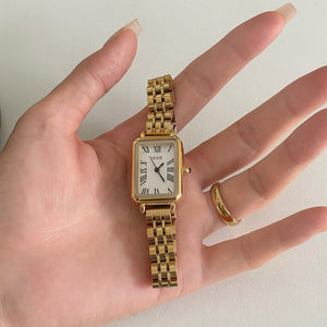 French Roman Numeral Steel Bracelet Watch PDW025 - view 7