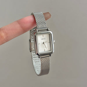 Sugar Cube Square Watch Gold Stainless Steel Quartz PDW034 - view 3