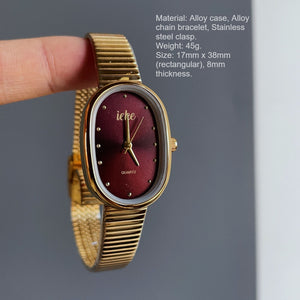 Retro Ankola Red Chain Bracelet Watch PDW038 - view 5