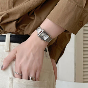 Wheat Chain Bracelet Watch Quartz Rectangular Dial PDW023 - view 5