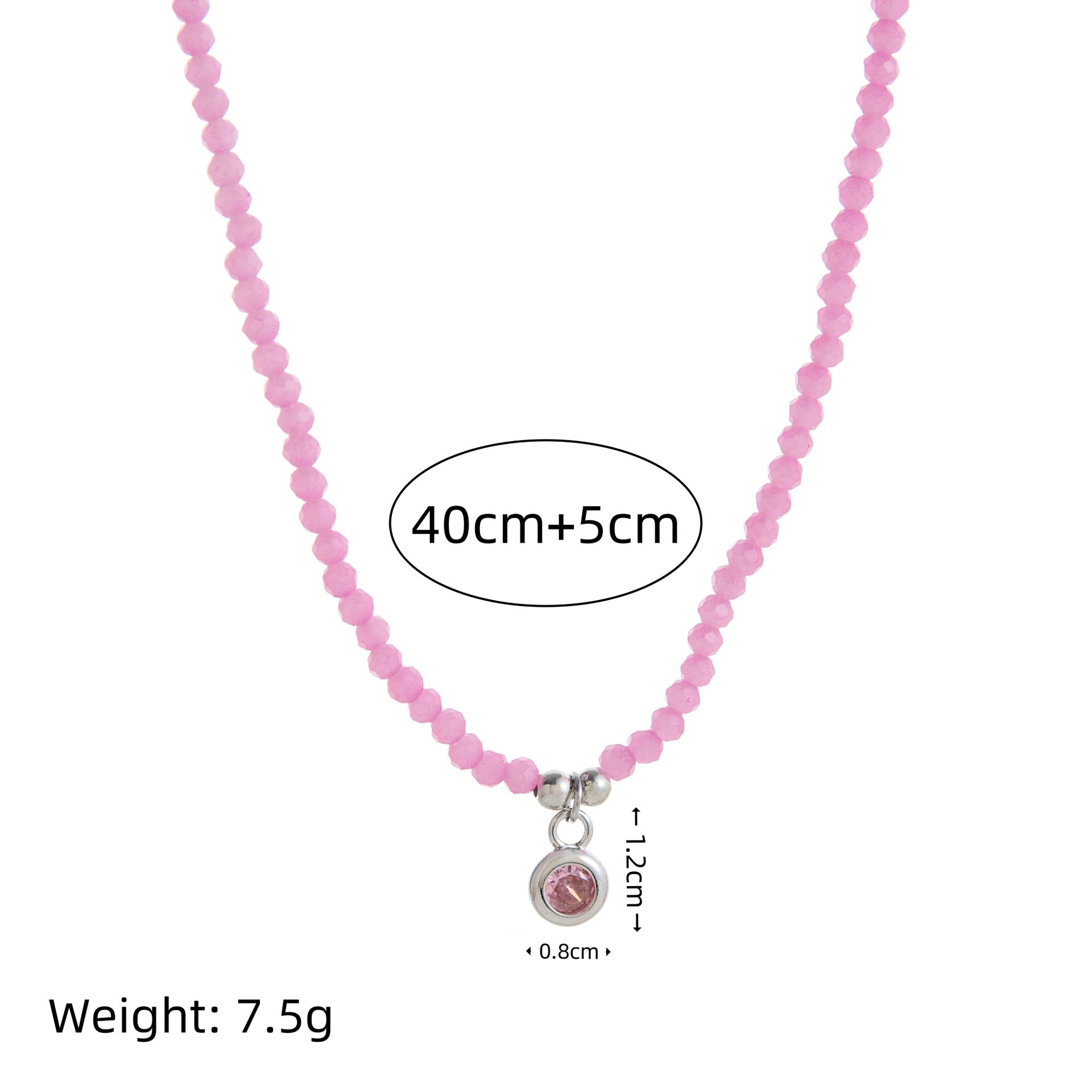 Natural Pearl Beaded Collar Necklace
