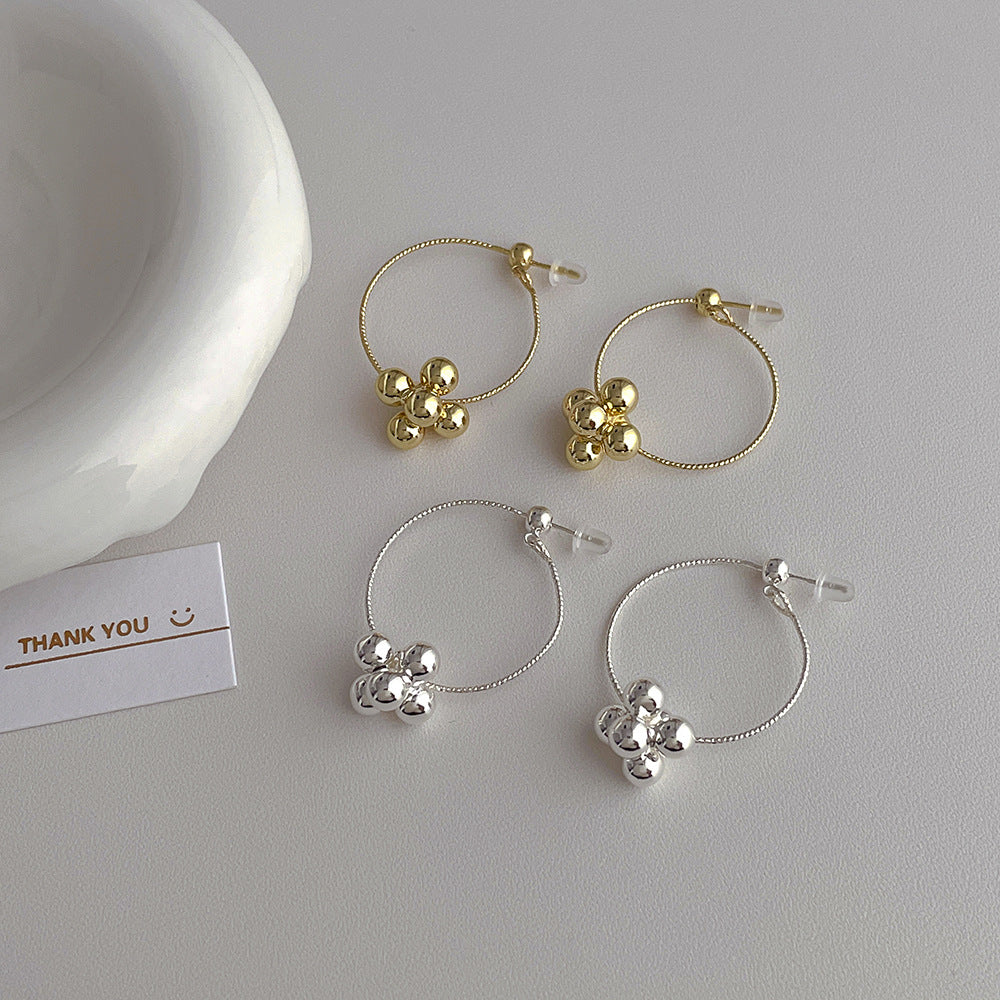 Oversized Gold & Silver Hoop Earrings