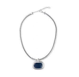 Liquid Enamel Pendant Necklace French Luxury Choker