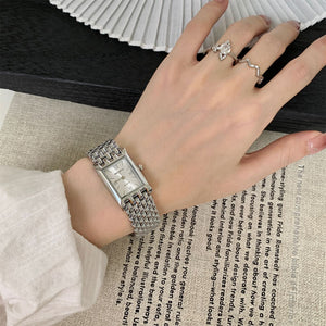 Rectangular Link Bracelet Bangle Watch PDW033 - view 6