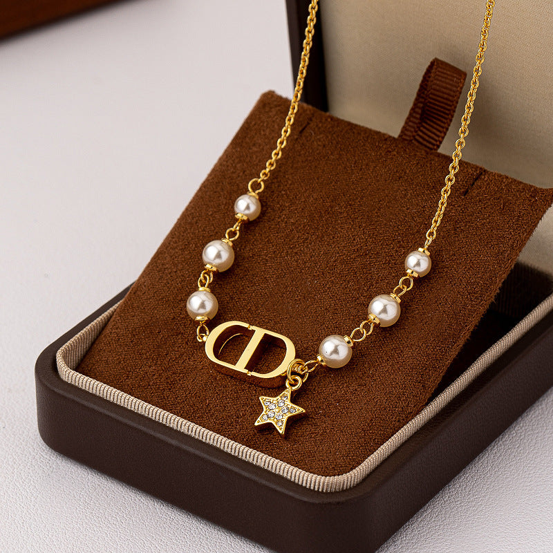 Celestial Daisy Choker Dainty Layered Jewelry