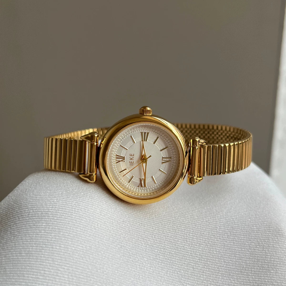 Silent Roman Dial Watch Alloy Bracelet Quartz PDW043 - view 4