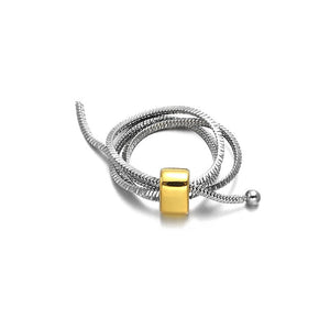 Creative Geometric Stacking Rings  Adjustable