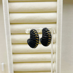 Trendy Retro Leather Rope Hand-Wrapped Earrings