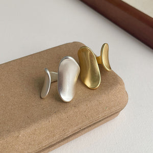 Substantial Wide Band Minimalist Ring