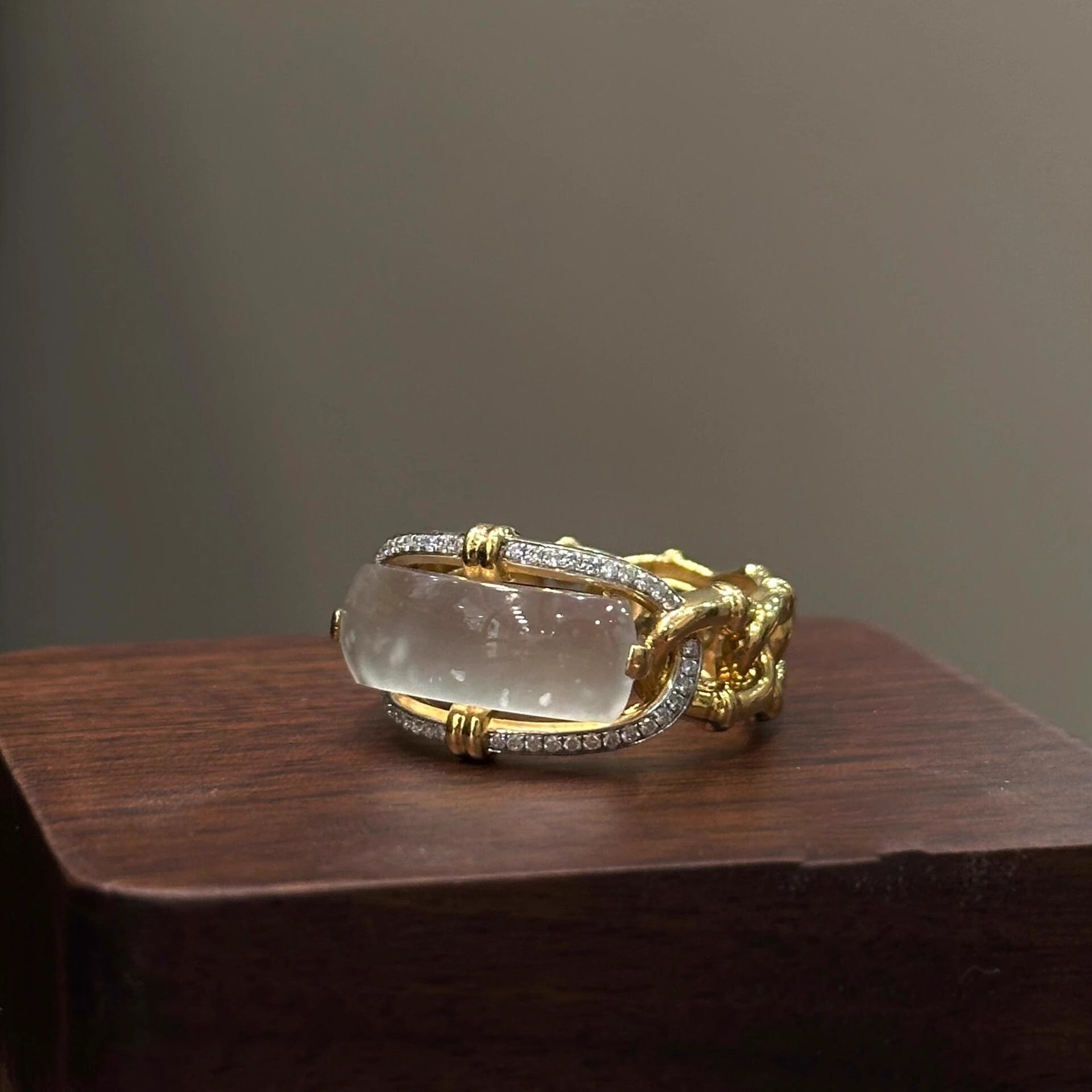Vintage Baguette "Little Sugar Cube" Ring
