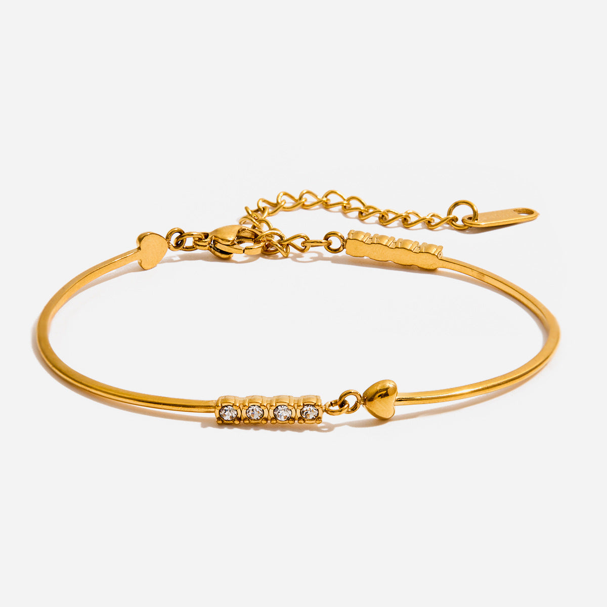 Classic 18K Gold Plated Line Bracelet
