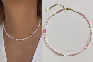 Artisan Shell & Heart Freshwater Pearl Necklace
