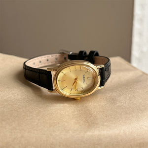 Convex Glass Oval Dress Watch PDW004