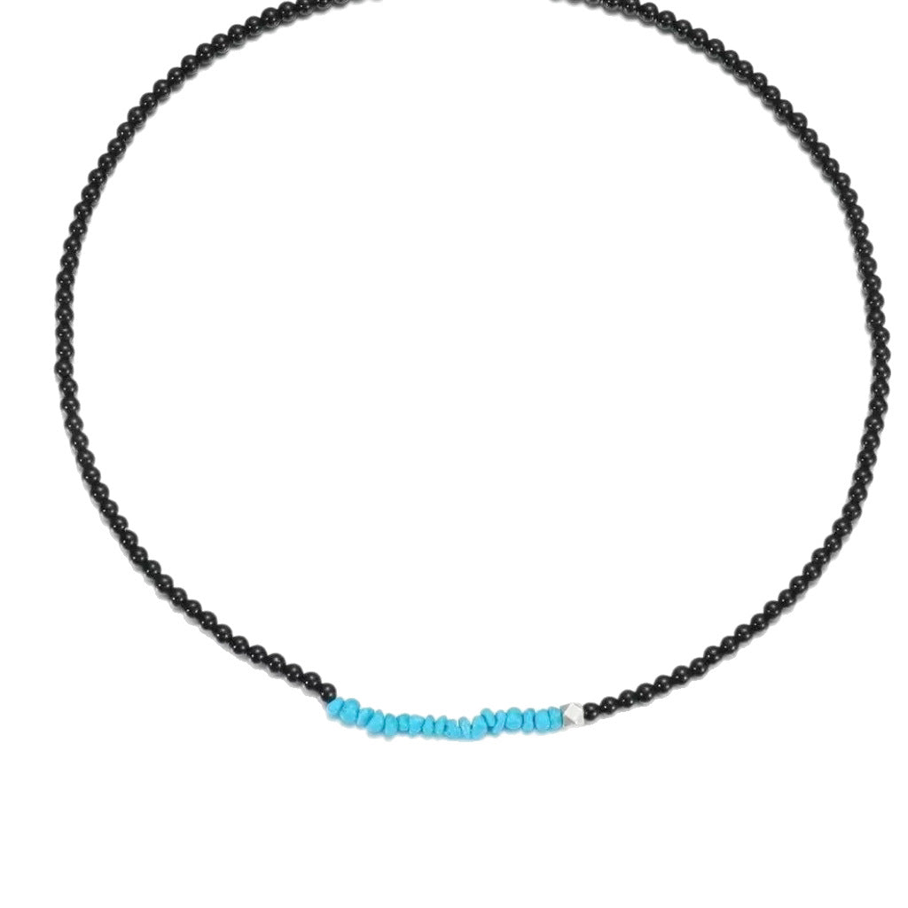 Artisan Turquoise & Freshwater Pearl Necklace