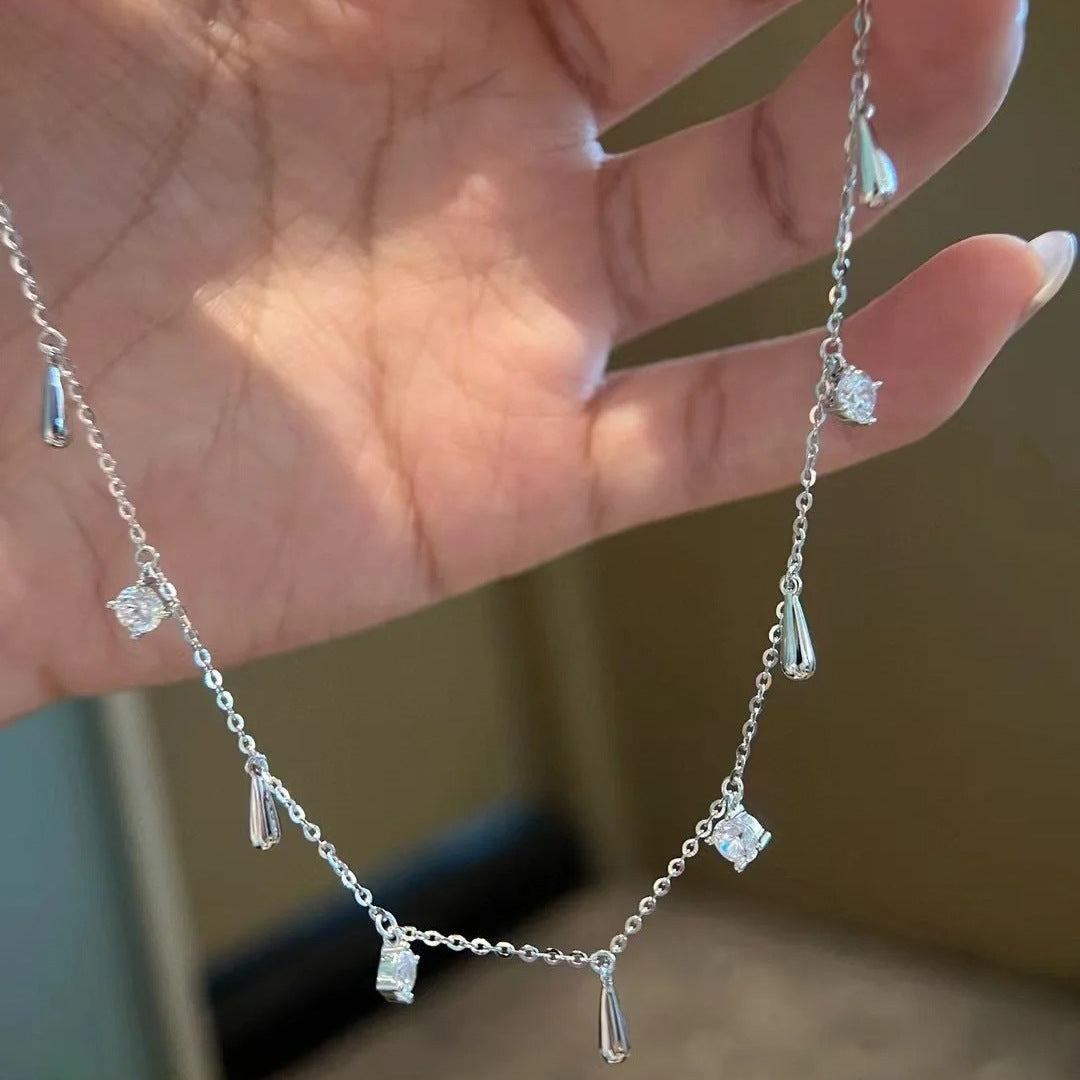 Dual Tone Rupert's Tear Necklace