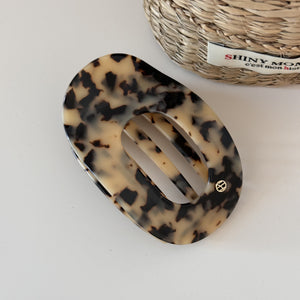 Acetate Oval Cutout French Barrette Hair Clip haire004 - view 5