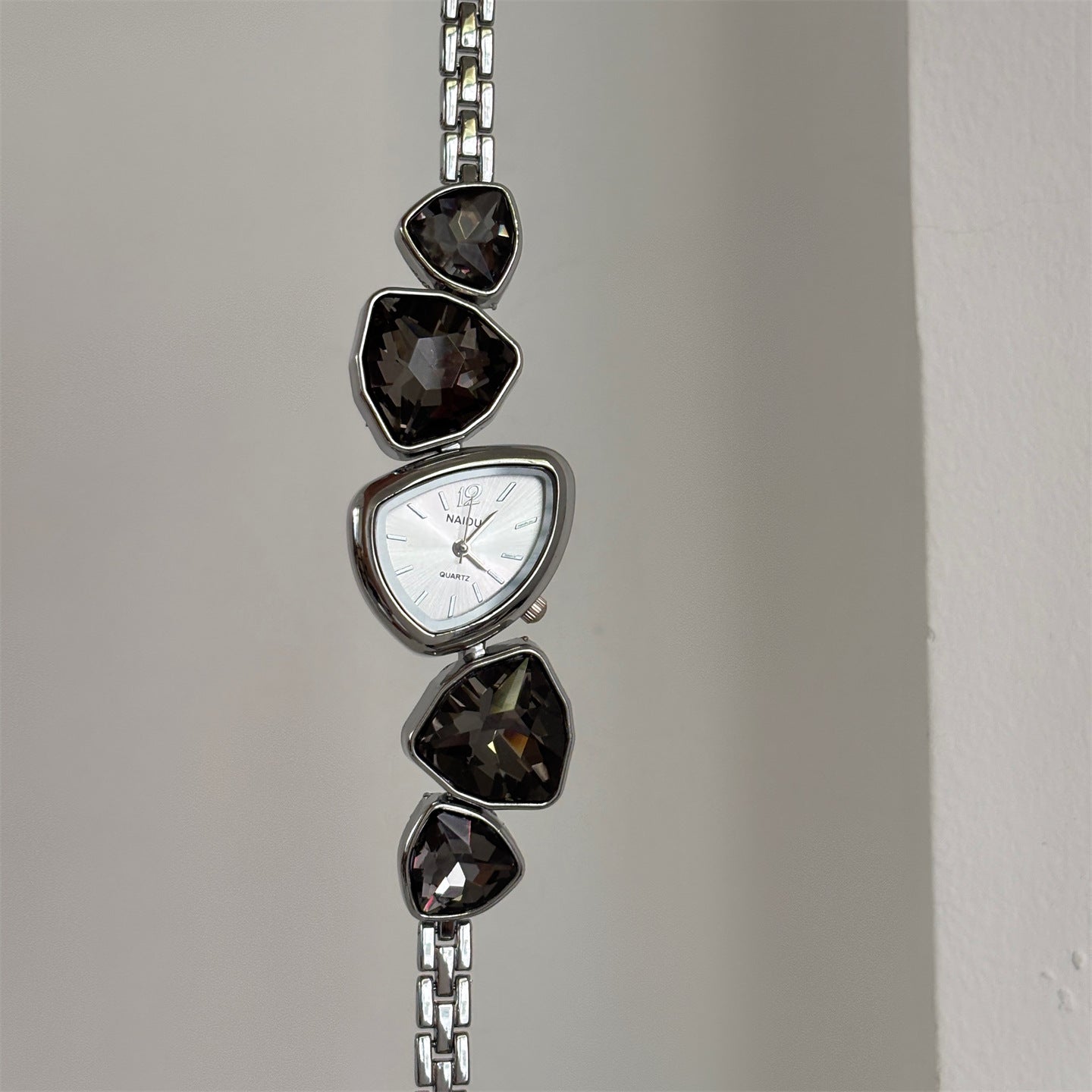 Irregular Chain Watch Colorful Diamond Quartz PDW020 - view 3