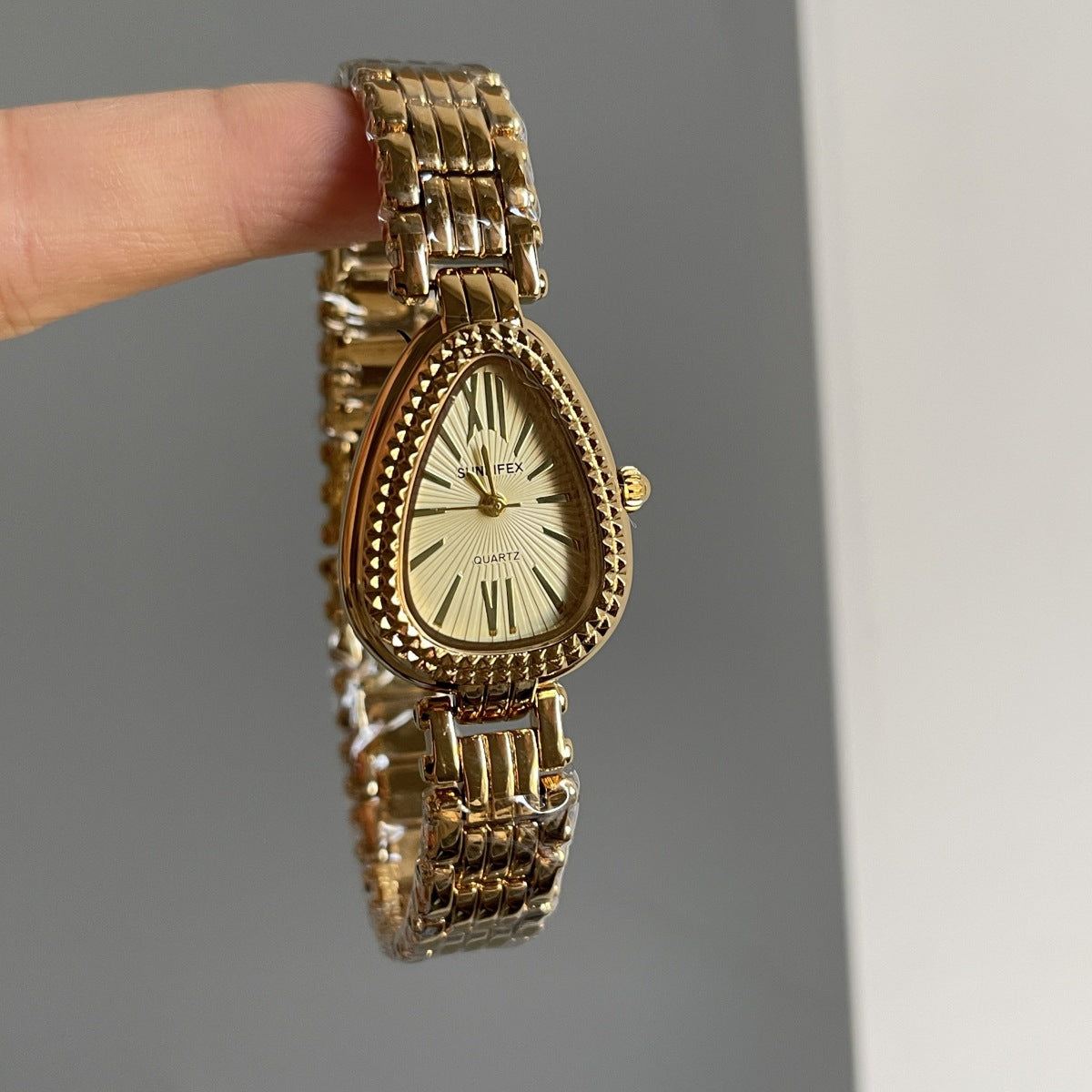 Retro Gold Tone Dress Watch PDW005 - view 8