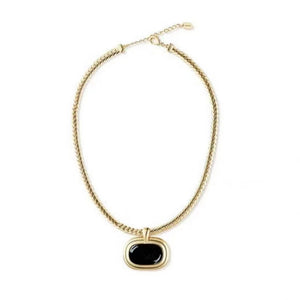 Liquid Enamel Pendant Necklace French Luxury Choker