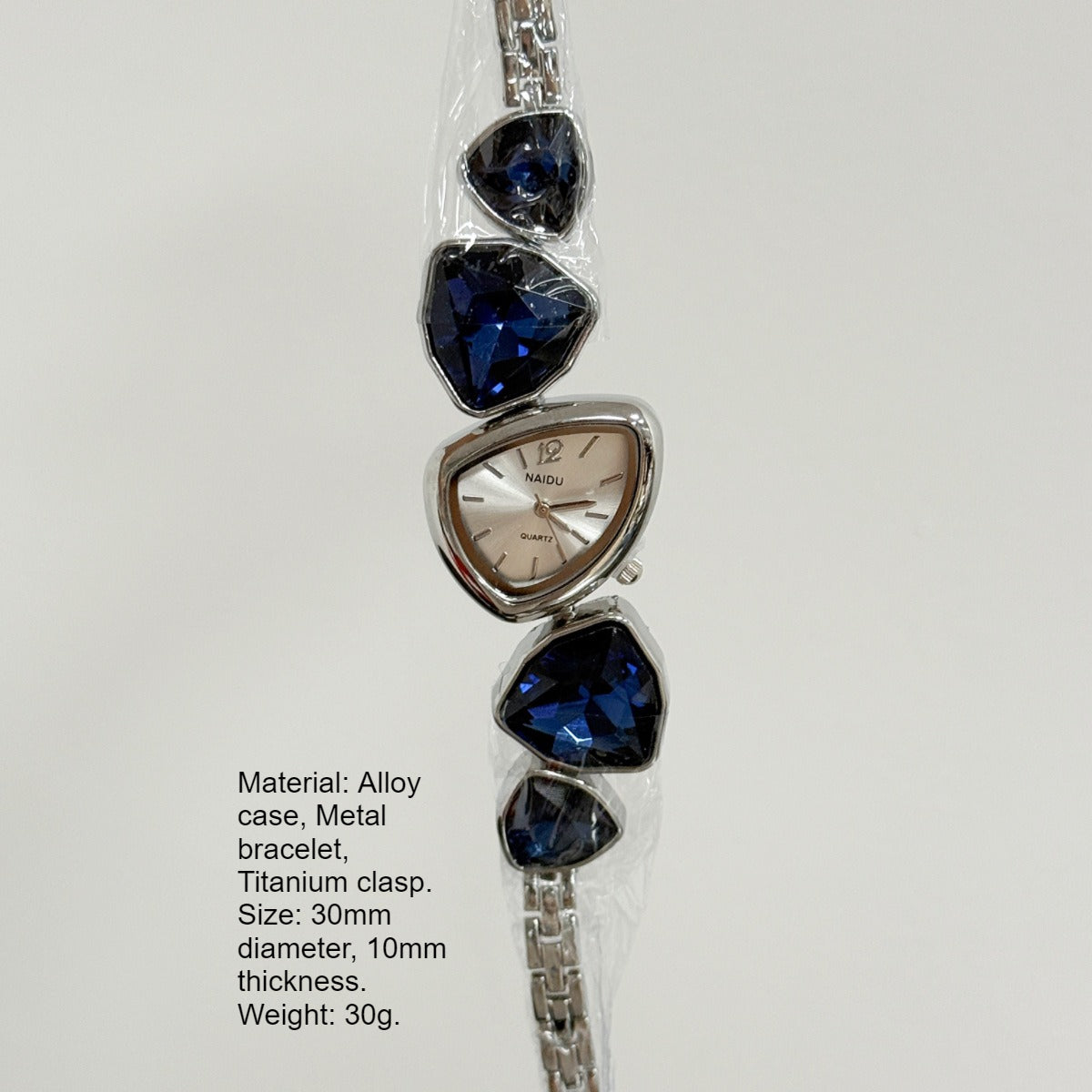 Irregular Chain Watch Colorful Diamond Quartz PDW020 - view 4