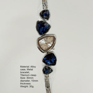 Irregular Chain Watch Colorful Diamond Quartz PDW020 - view 4